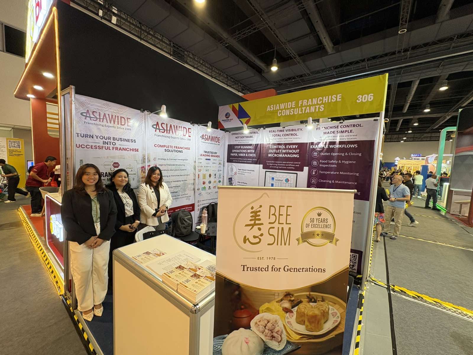 KSF Group booth at Franchise Asia 2026